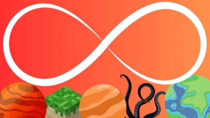 Screenshot of Infinite Craft game showing creative crafting recipes and endless design possibilities