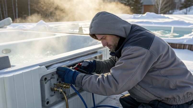 Spa acting up in the cold? Learn effective ways to troubleshoot and fix common circulation problems caused by winter weather and keep your hot tub running smoothly!