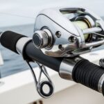 High-quality saltwater fishing rod with corrosion resistant guides and reinforced reel seat designed for offshore fishing conditions