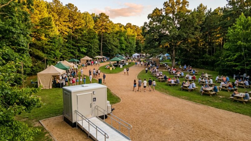 Plan accessible restrooms for Fort Mill, SC outdoor events and temporary sites. Follow our practical ADA checklist for placement, sizing, and guest comfort.